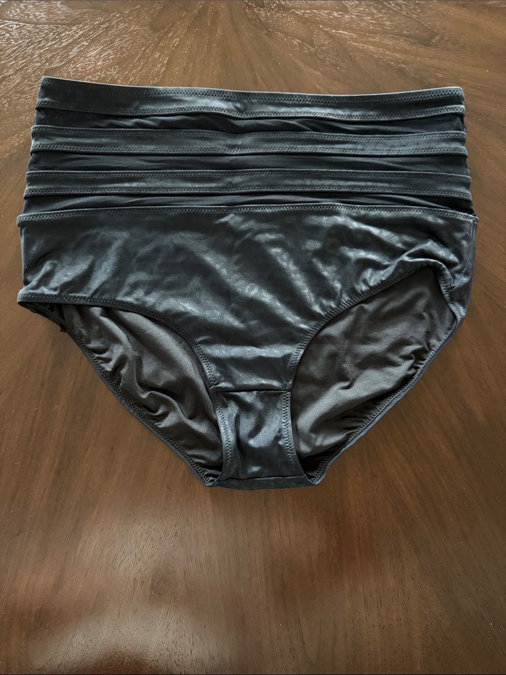 KIAVA Mesh Ultra High Rise Bottoms- Stealth Black Leopard